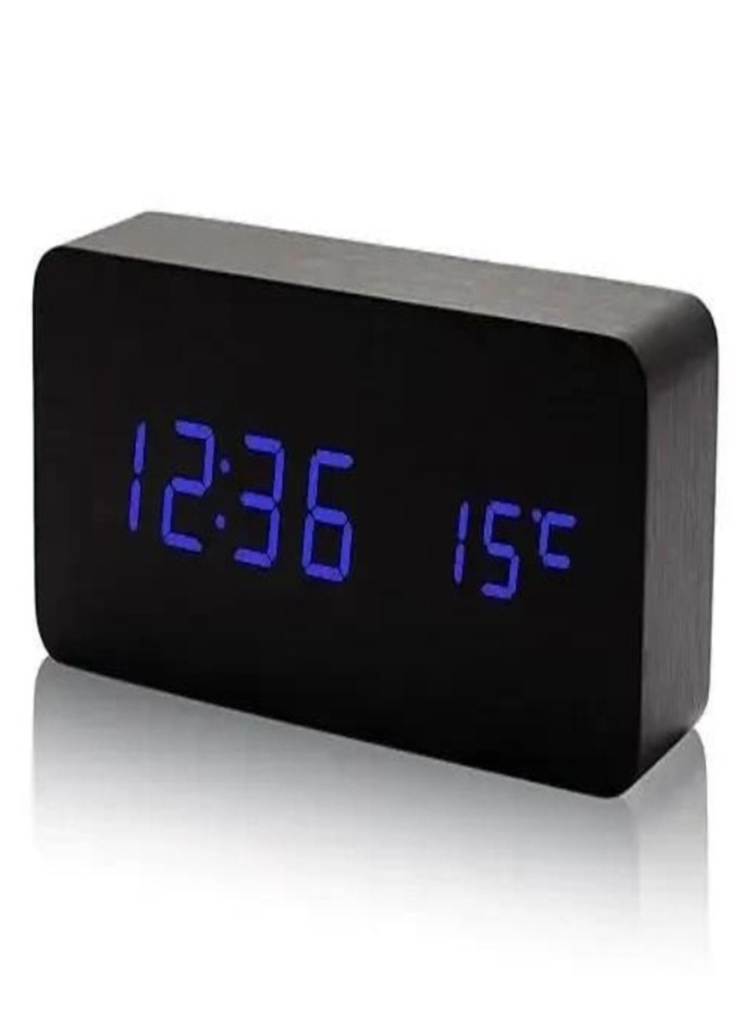 Годинник електронний з термометром -862 з синім циферблатом VST (269696690)