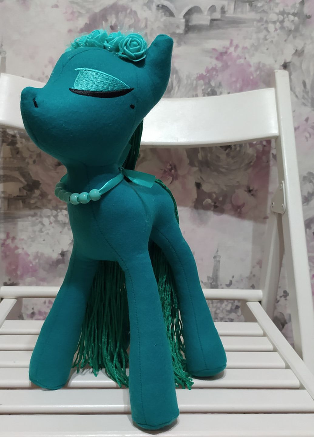 Фетрова м'яка іграшка поні 35 см (03903) No Brand (269803202)