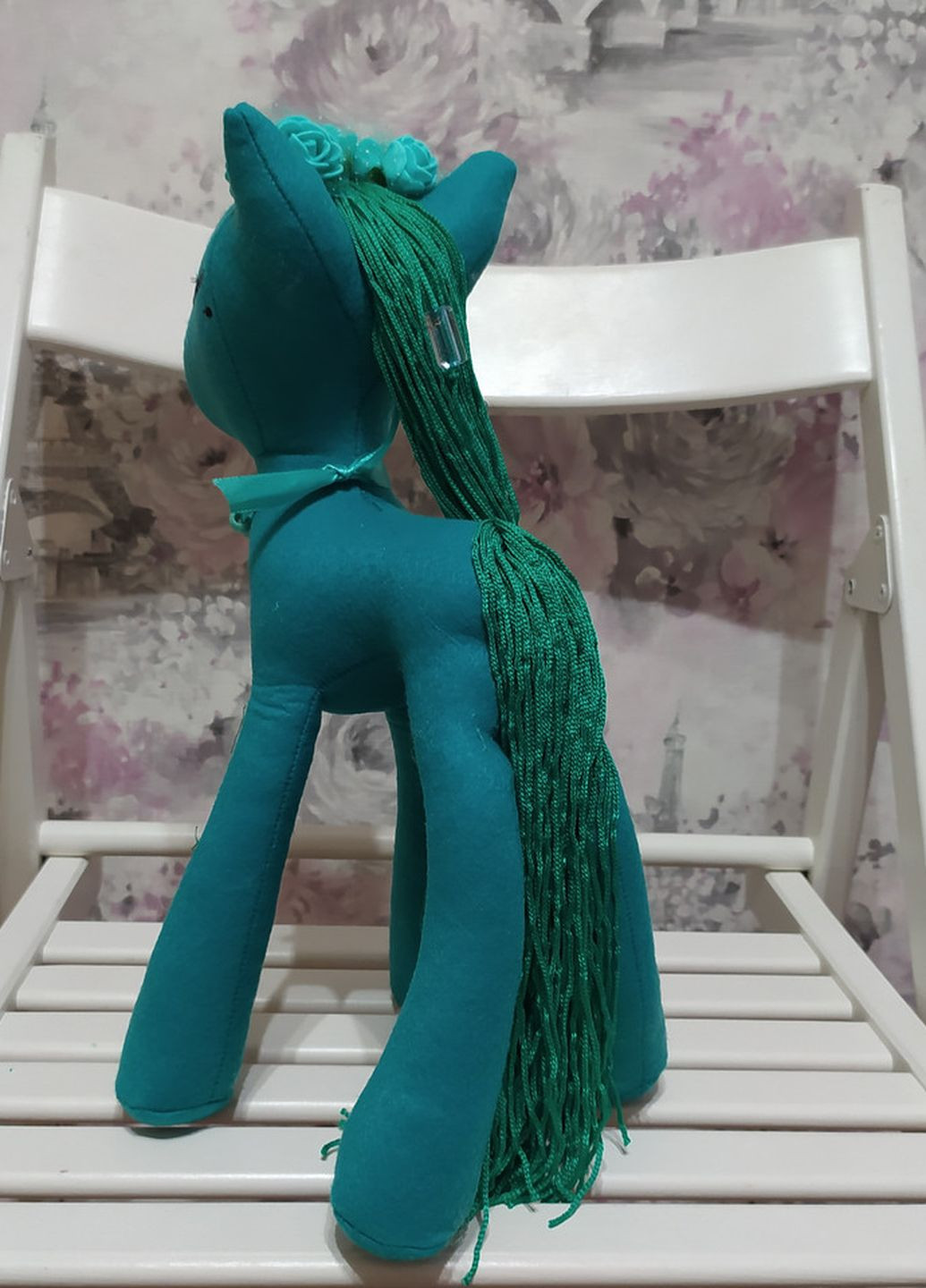 Фетрова м'яка іграшка поні 35 см (03903) No Brand (269803202)