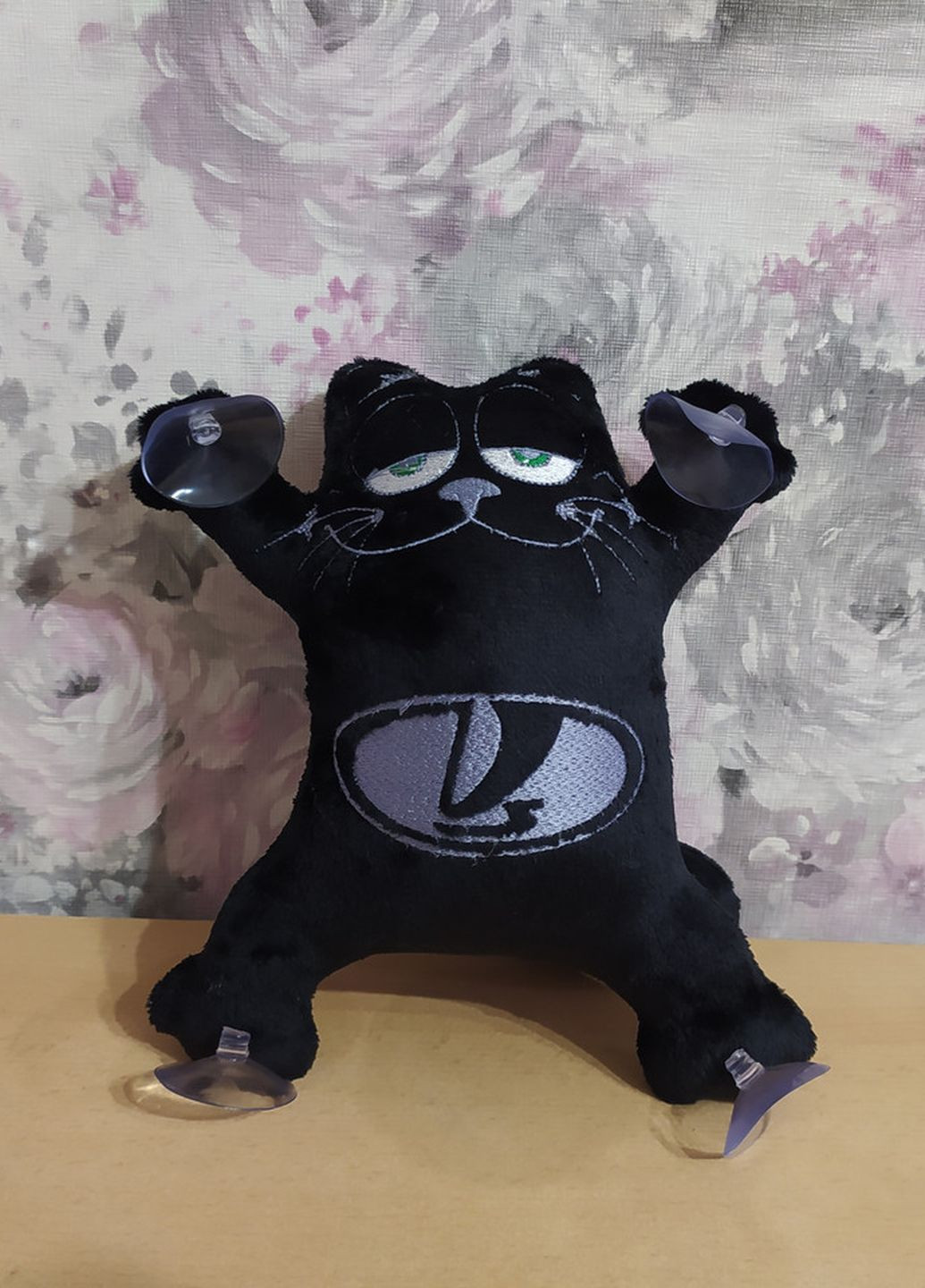 Игрушка кот Саймона в машину 24 см c вышивкой Лада жигули (01585) No Brand (269803123)