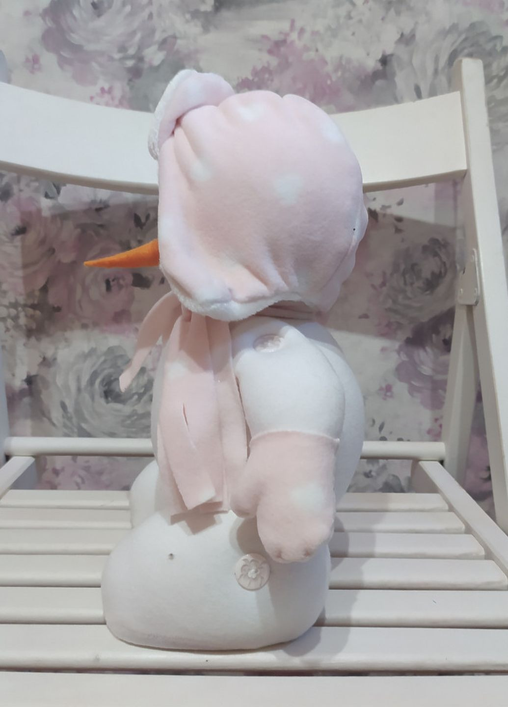 Снеговик кукла под елку 30 см новогодний декор (02240) No Brand (269803051)
