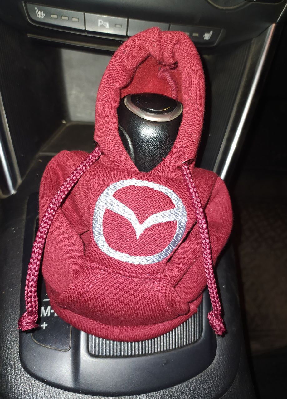 Чохол кофта Худі аксесуар на КПП Car Hoodie мазда (10070-10) No Brand Mazda (269803047)