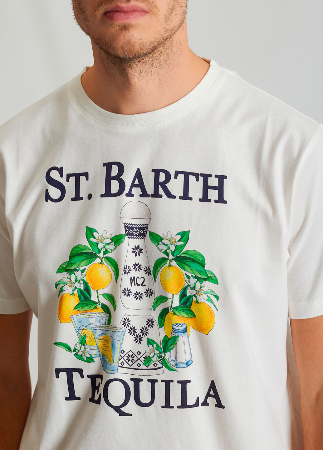 Молочна футболка MC2 Saint Barth