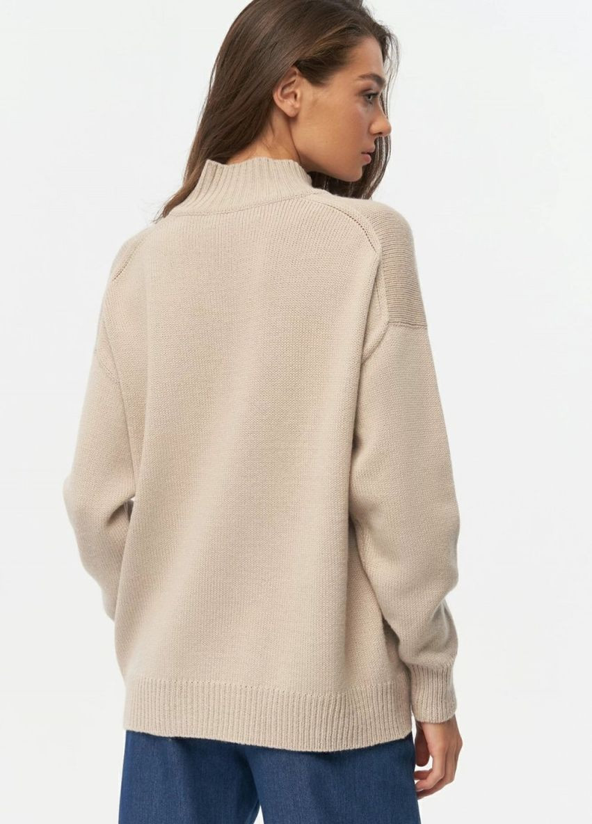 Бежевий демісезонний светр Pawa