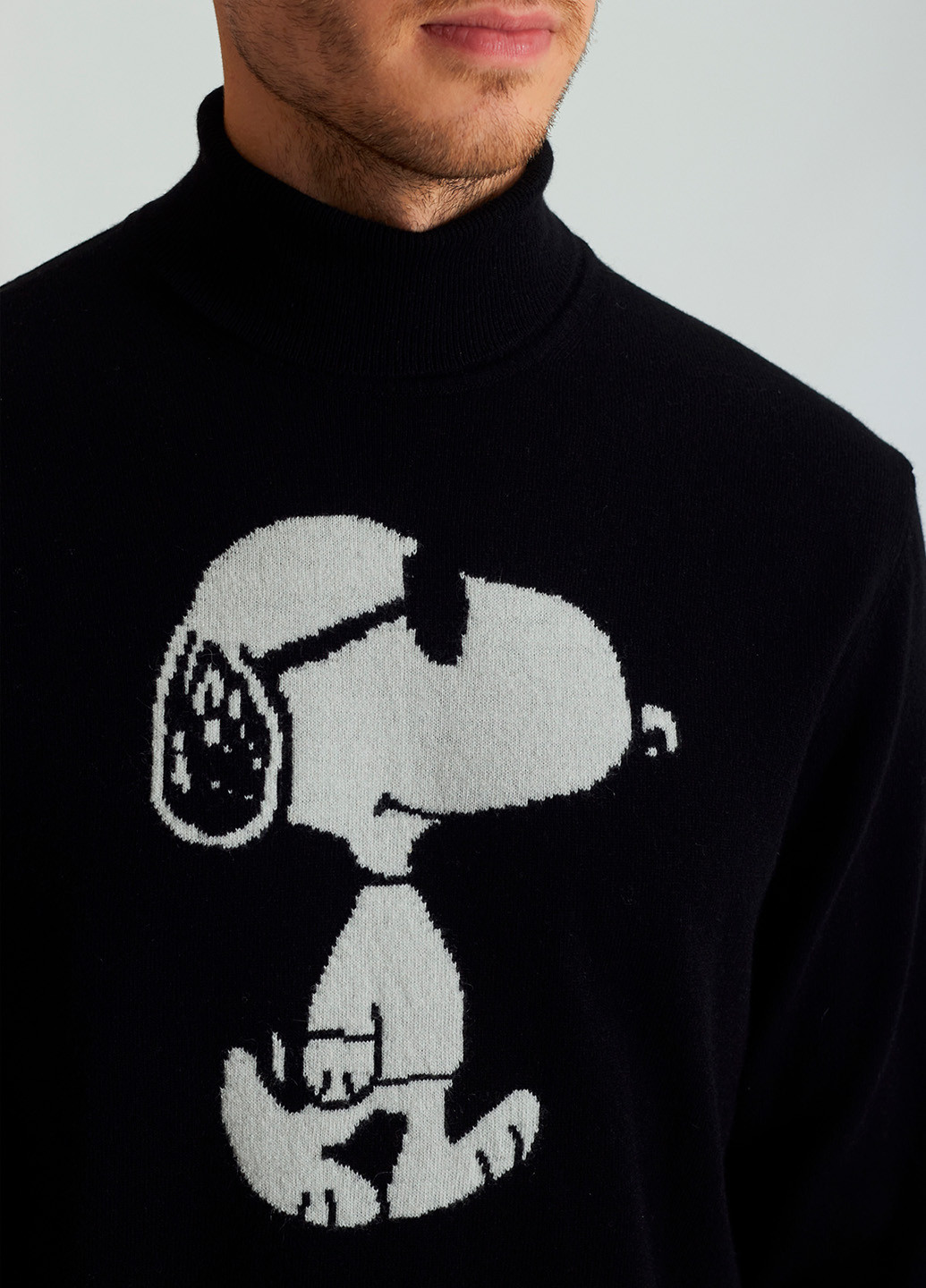 Черный демисезонный свитер MC2 Saint Barth