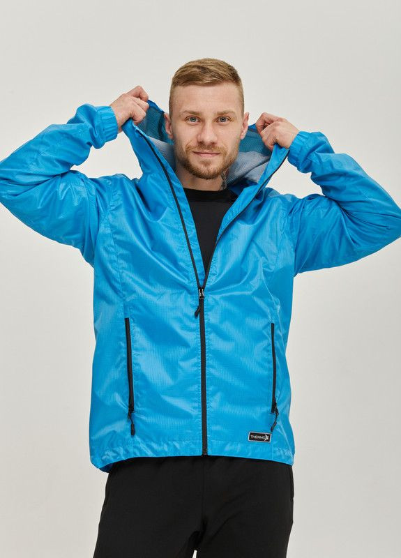 Синяя демисезонная спортивная мужская куртка ThermoX Ripstop ProTech Jacket