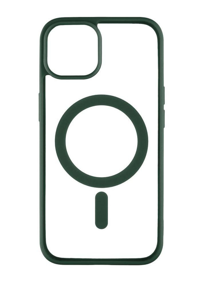 Чохол TPU Color with Magsafe для iPhone 15 Зелений Totu (269696072)