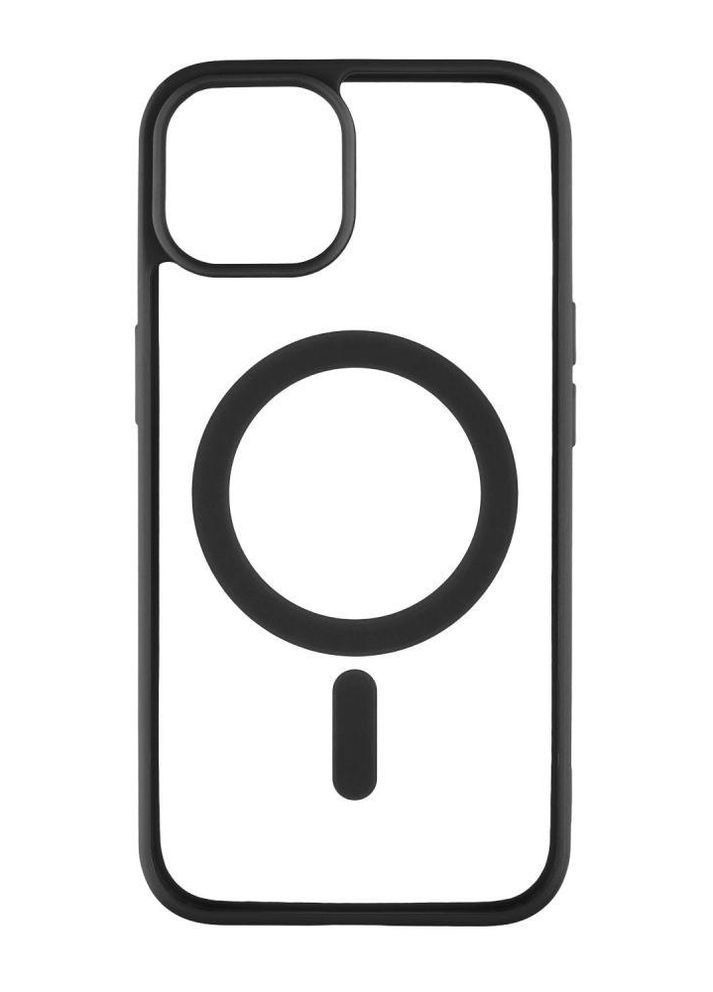 Чохол TPU Color with Magsafe для iPhone 15 Чорний Totu (269696090)