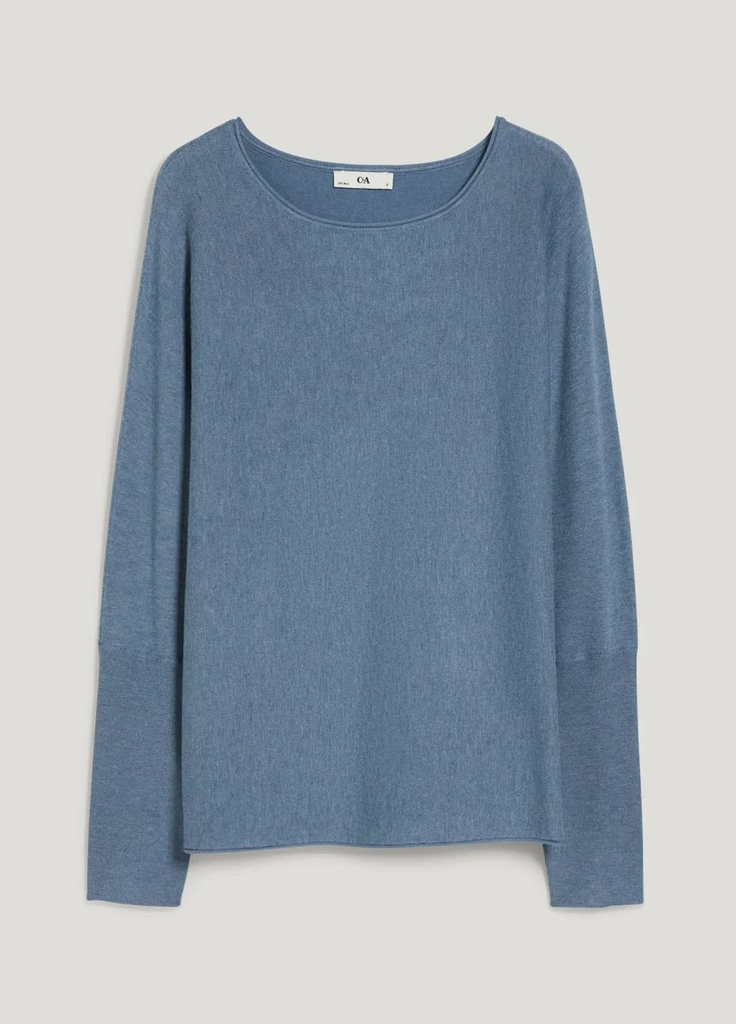 Блакитний демісезонний джемпер із віскози C&A