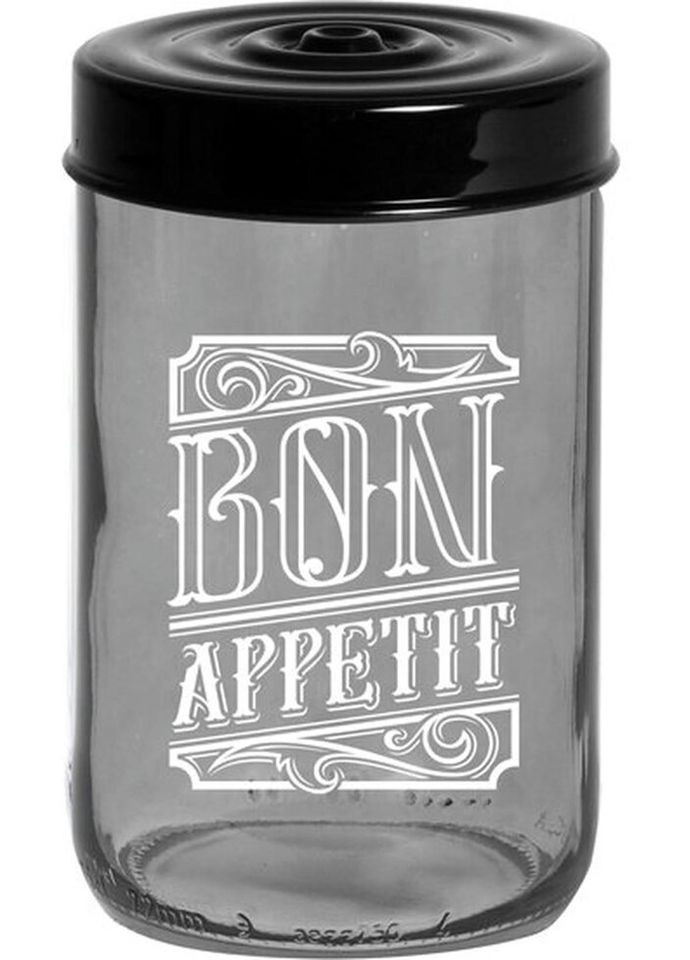 Банка для хранения Transparent Grey 172441-146-6816191 660 мл Herevin (269699514)