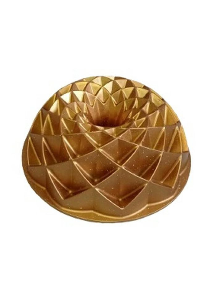 Форма для выпечки кекса 3287-24-Gold 24 см золотистая OMS (269791706)
