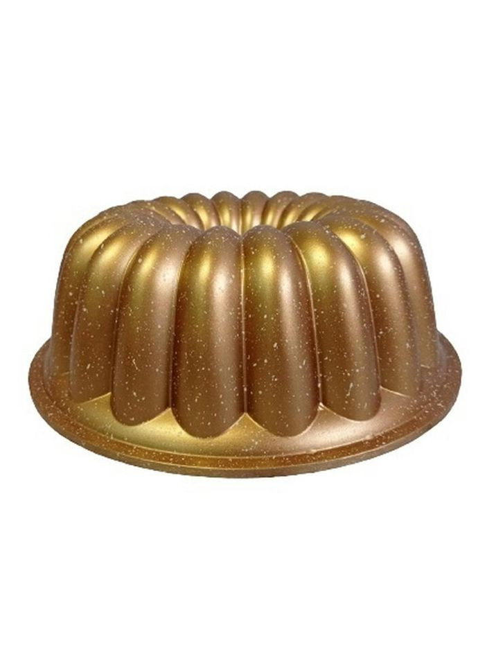 Форма для выпечки кекса 3288-25-Gold 24х9 см золотистая OMS (269791696)