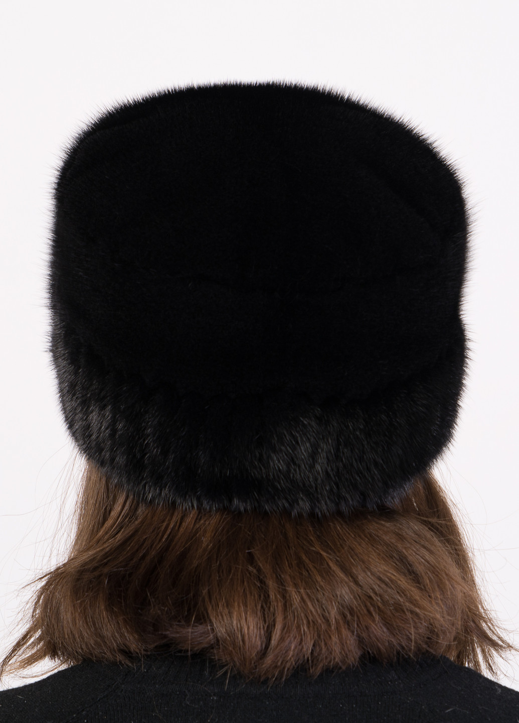 Жіноча тепла зимова хутряна кепка із цільного хутра норки Меховой Стиль норма (269901089)