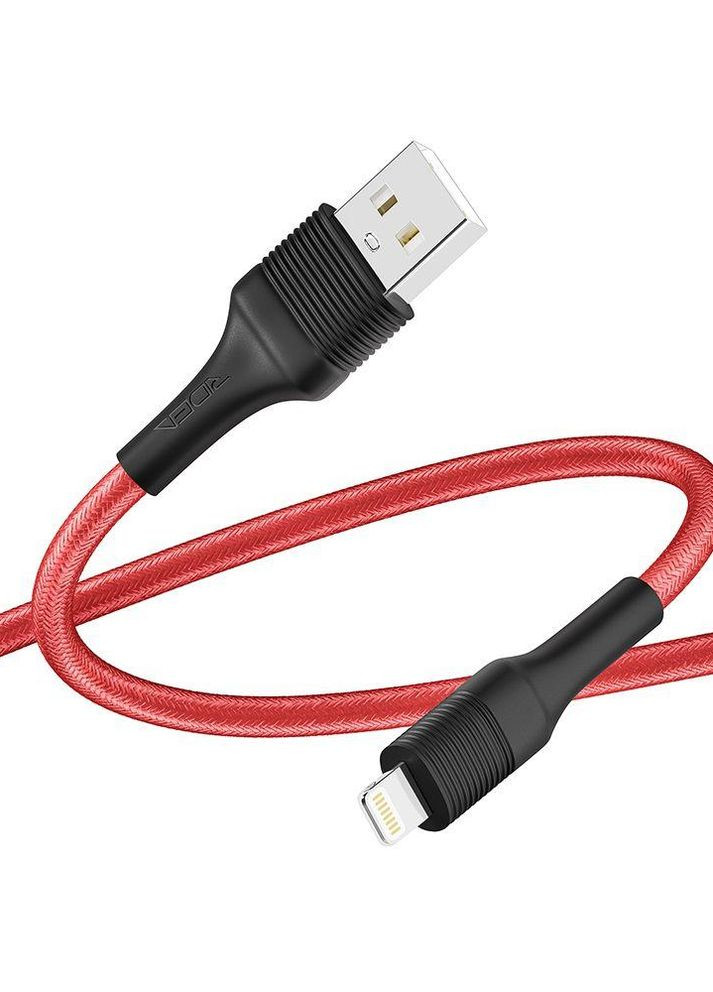Кабель Ridea RC-M132 Fila 12W USB to Lightning Красный No Brand (269804227)