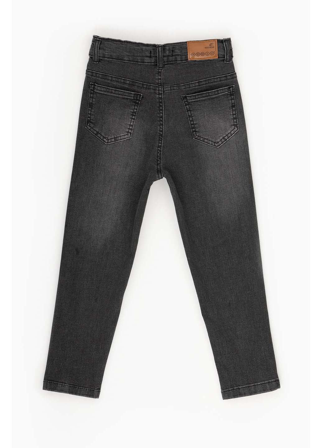 Темно-серые демисезонные джинсы Cemix