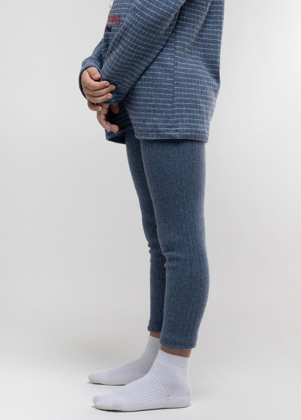 Синяя всесезон пижама Cotton More