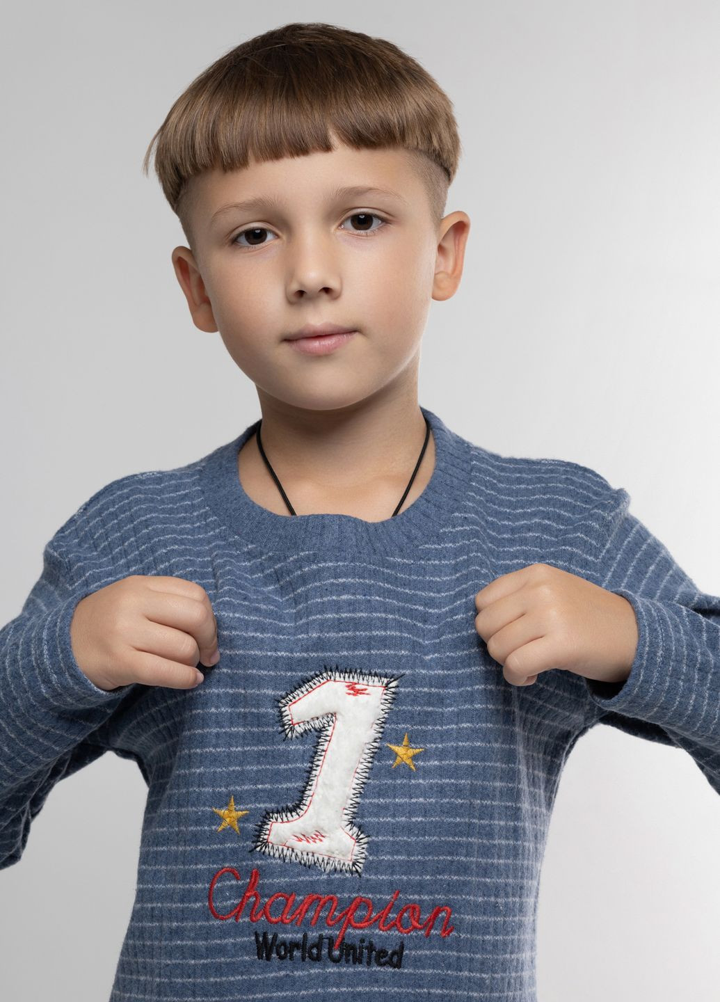 Синяя всесезон пижама Cotton More