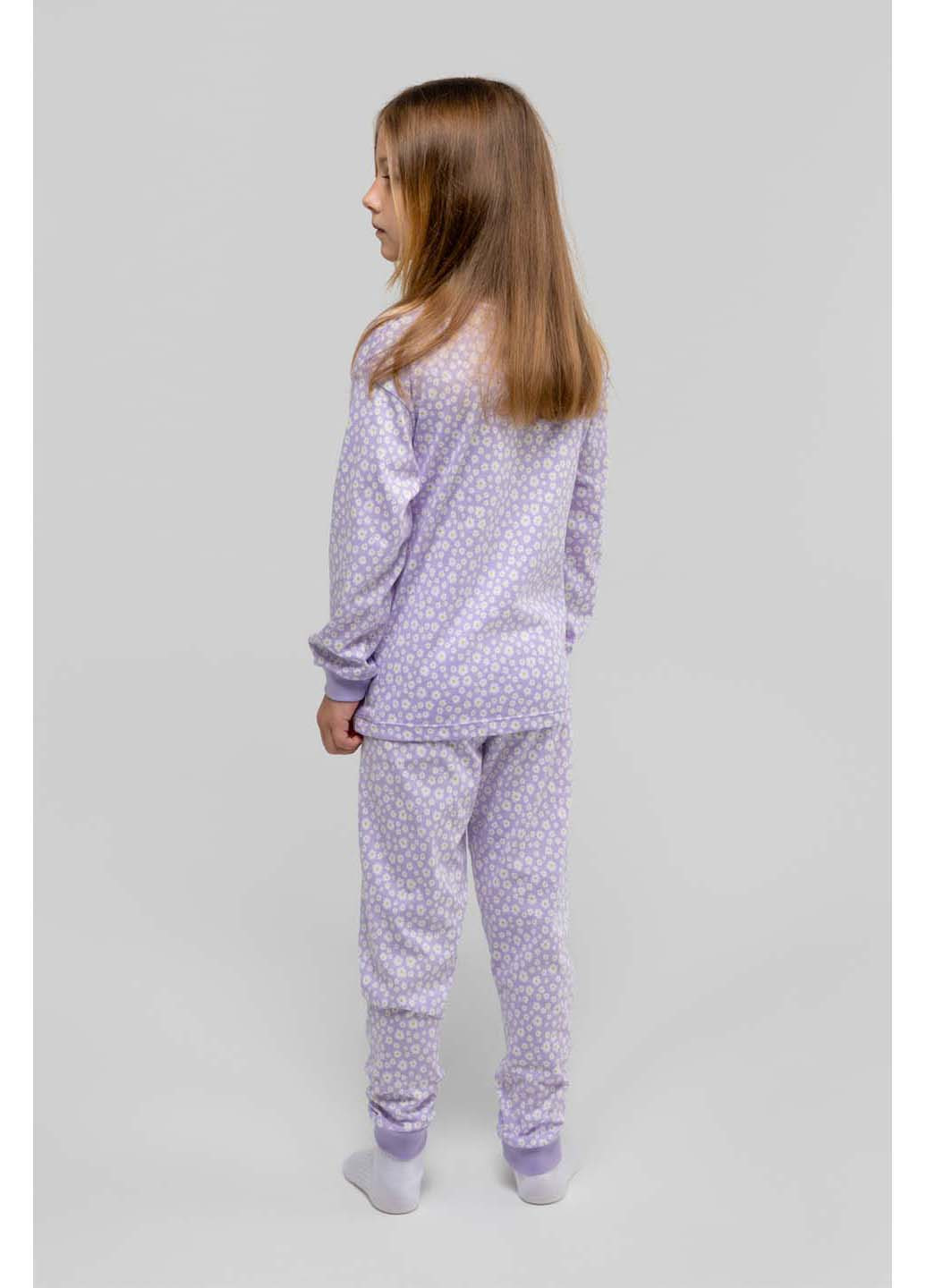 Сиреневая всесезон пижама для девочки Isobel Kids
