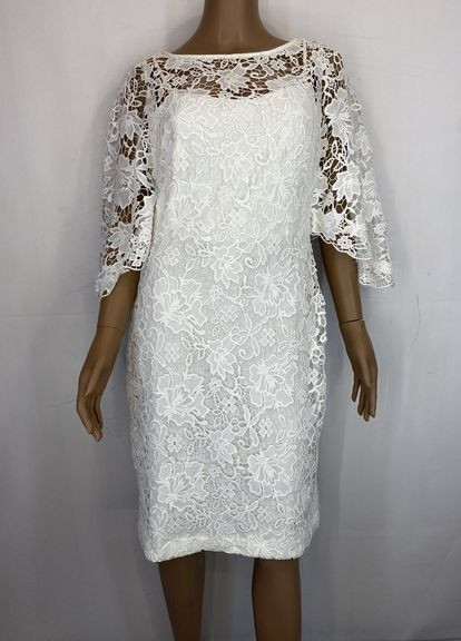 Белое праздничный плаття футляр Ralph Lauren однотонное