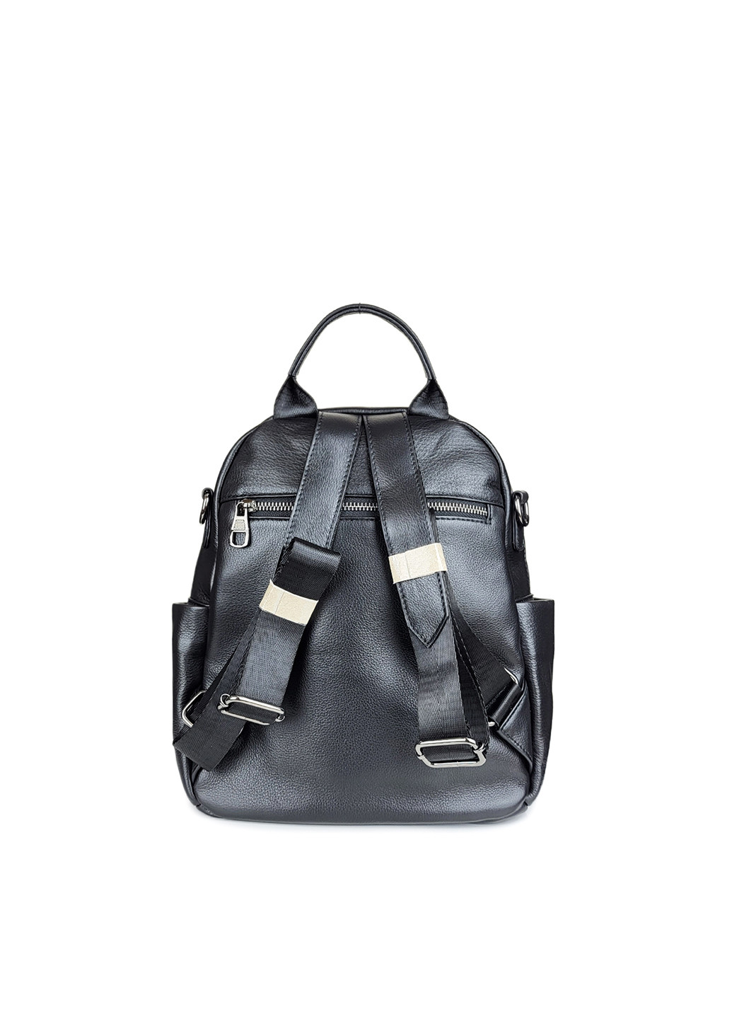 Черный женский рюкзак средний кожа,,668 чорн Fashion (269994412)