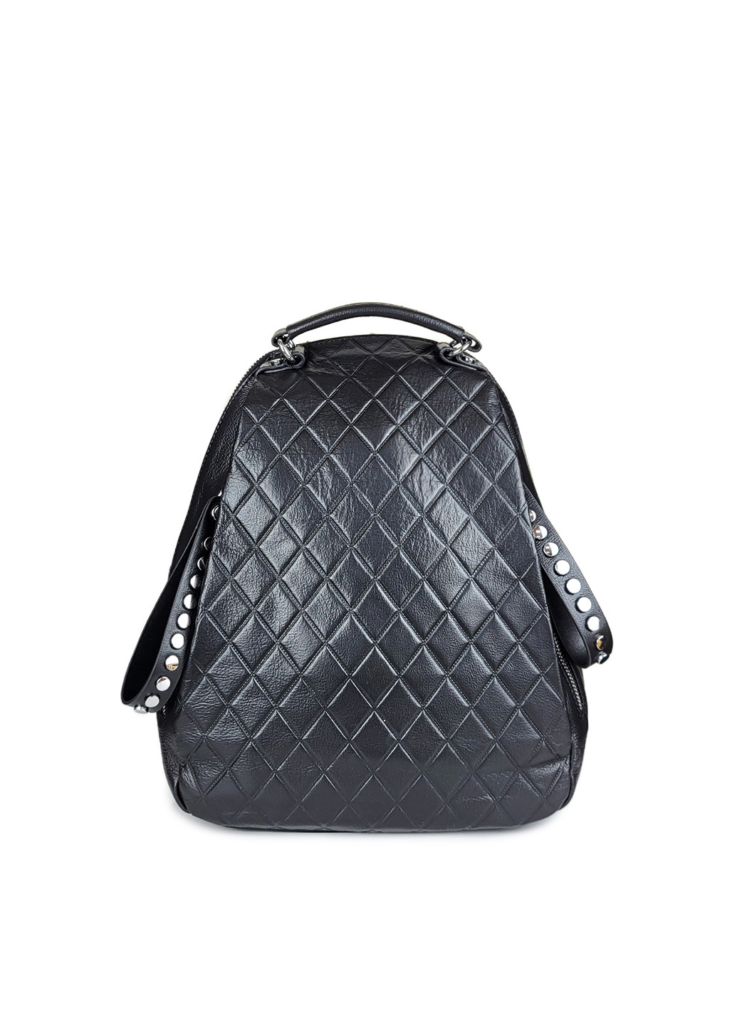 Стильный черный женский кожаный рюкзак,,3012-2 чорн Fashion (269994416)