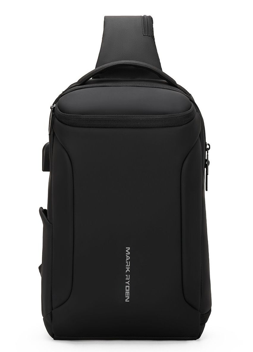Рюкзак з однією лямкою (крос боді) Mini X-Ray MR7069 з USB об'єм 6л. Чорний (MR7069-2211UA) Mark Ryden (270013839)
