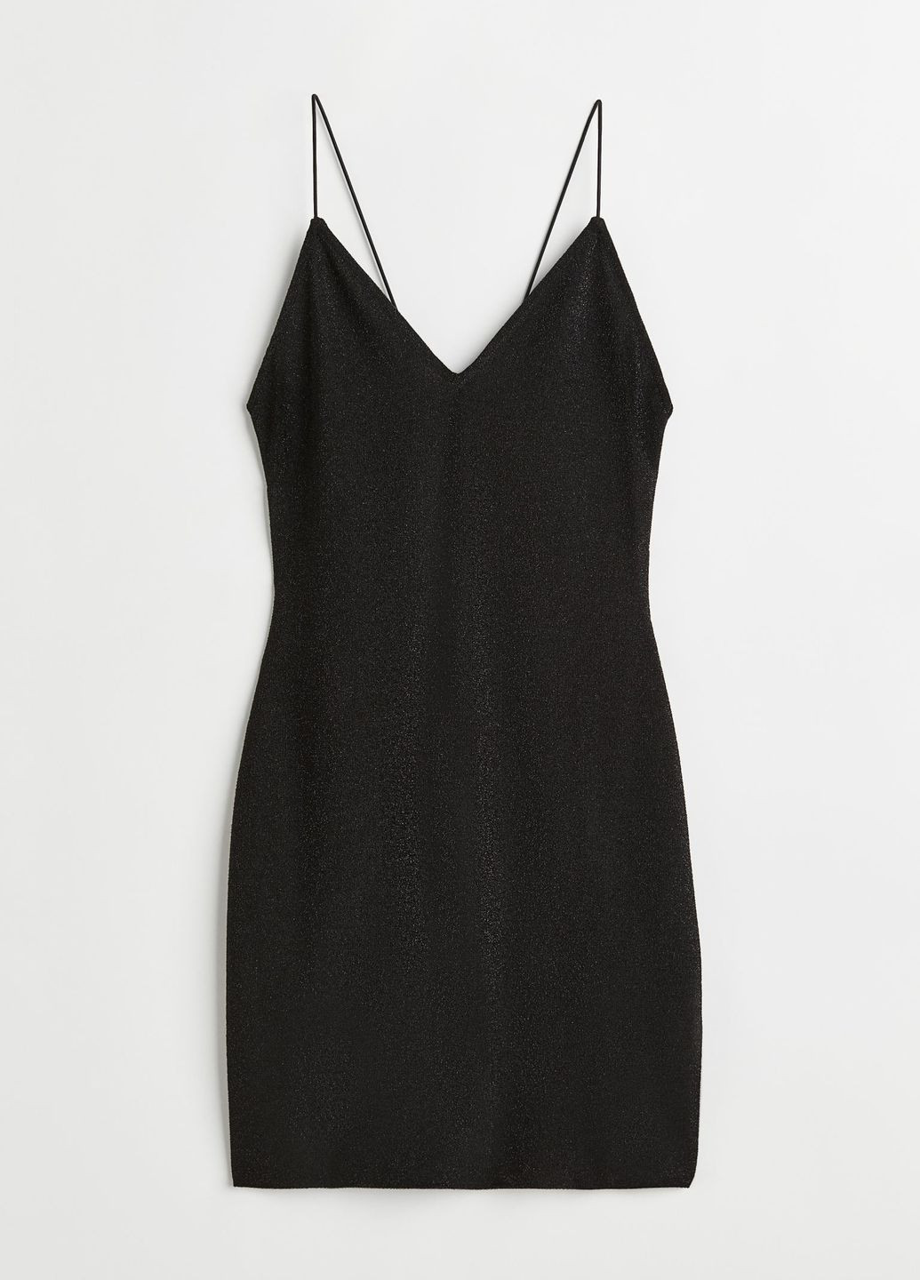 Черное праздничный платье велюр H&M однотонное