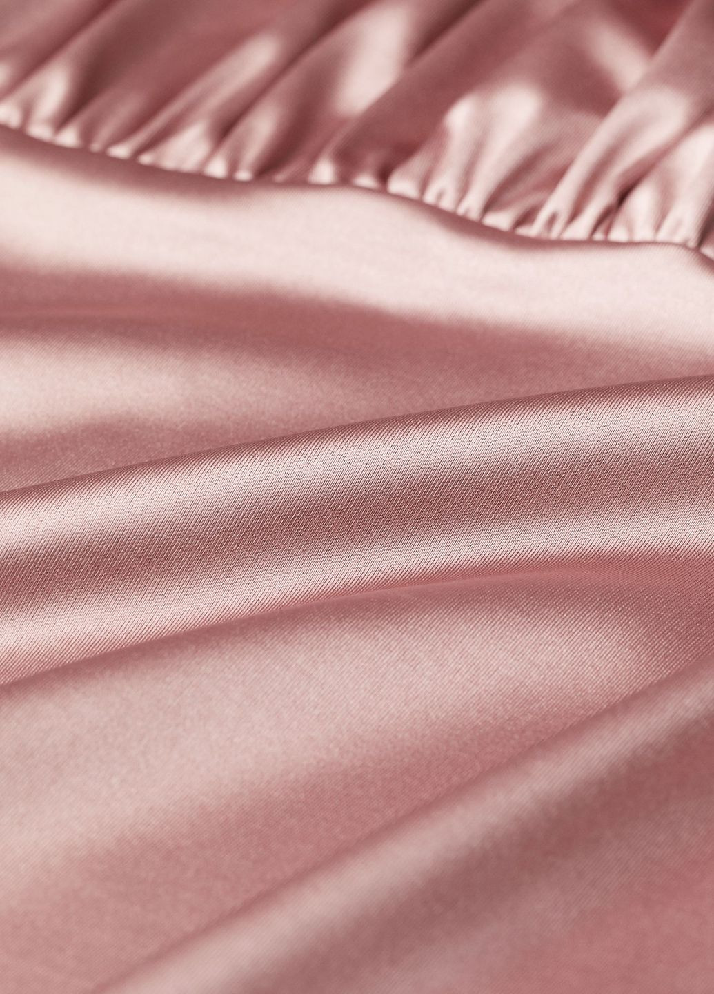 Светло-розовое повседневный платье H&M однотонное
