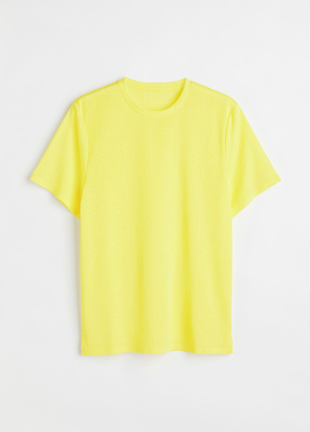 Жовта футболка спортивна H&M SPORT