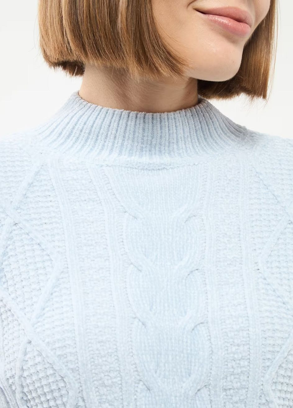 Світло-блакитний демісезонний светр жін Terranova