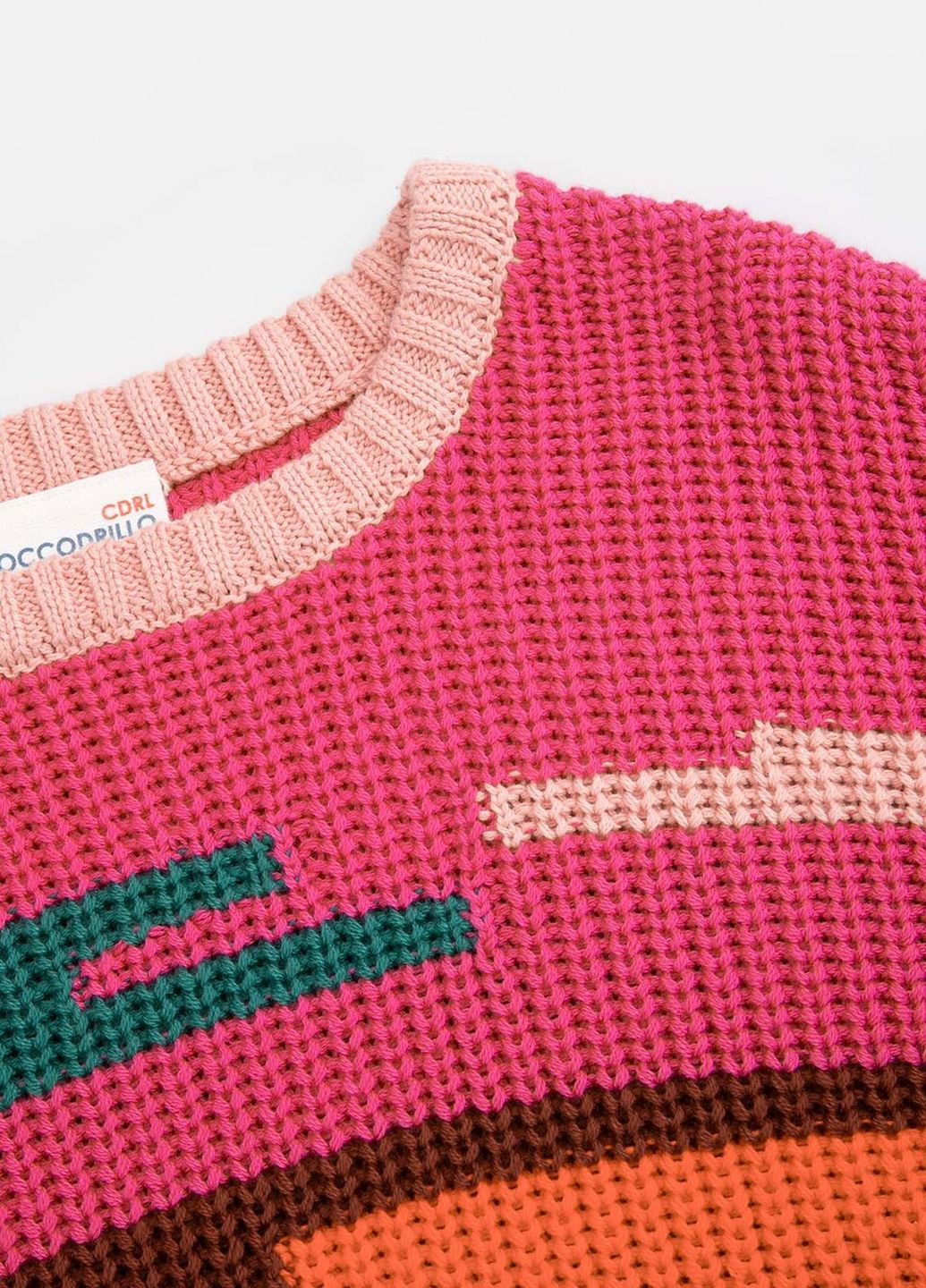Комбінований светр Coccodrillo