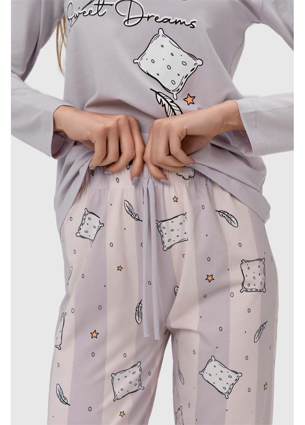 Сиреневая всесезон пижама Rubina