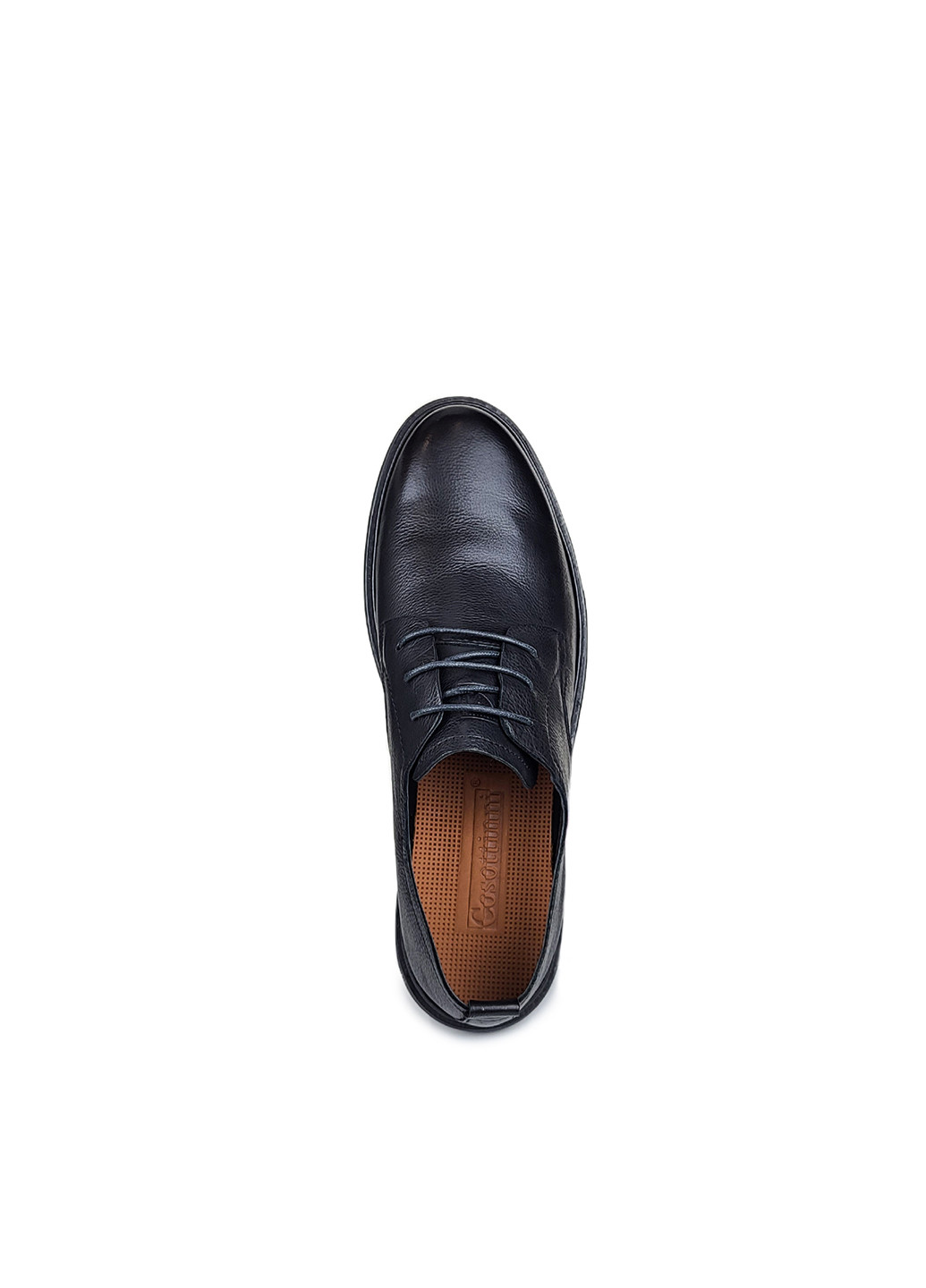 Черные повседневные повседневные туфли мужские на шнурках демисезон,,2056ab-0107,39 Cosottinni на шнурках