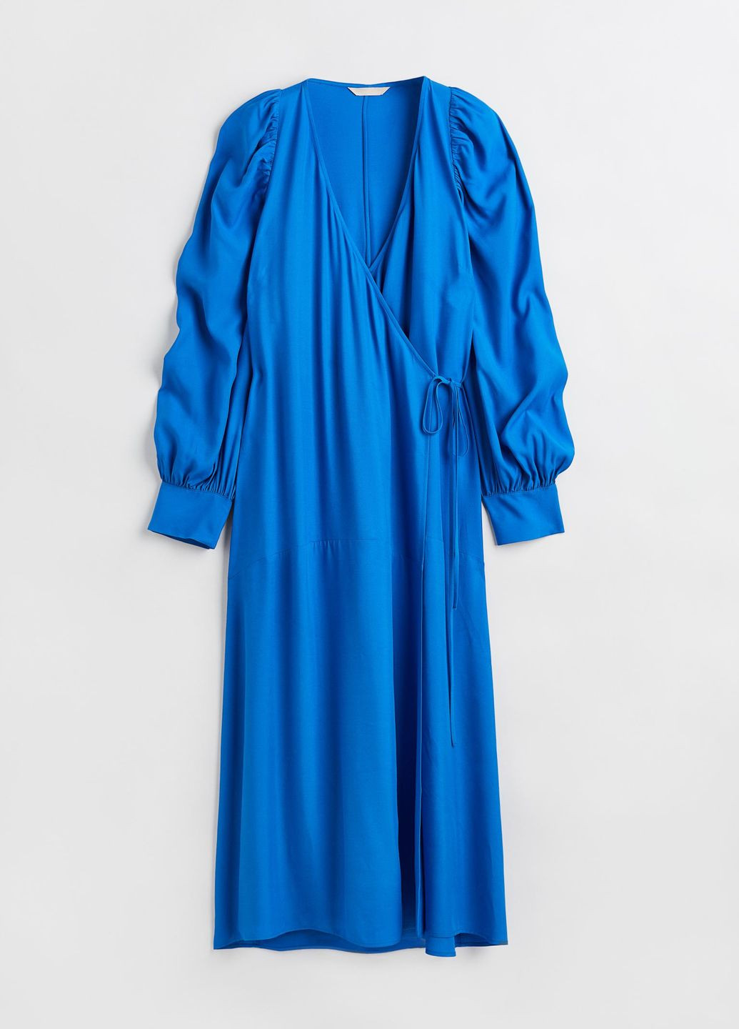 Синя повсякденний сукня H&M однотонна