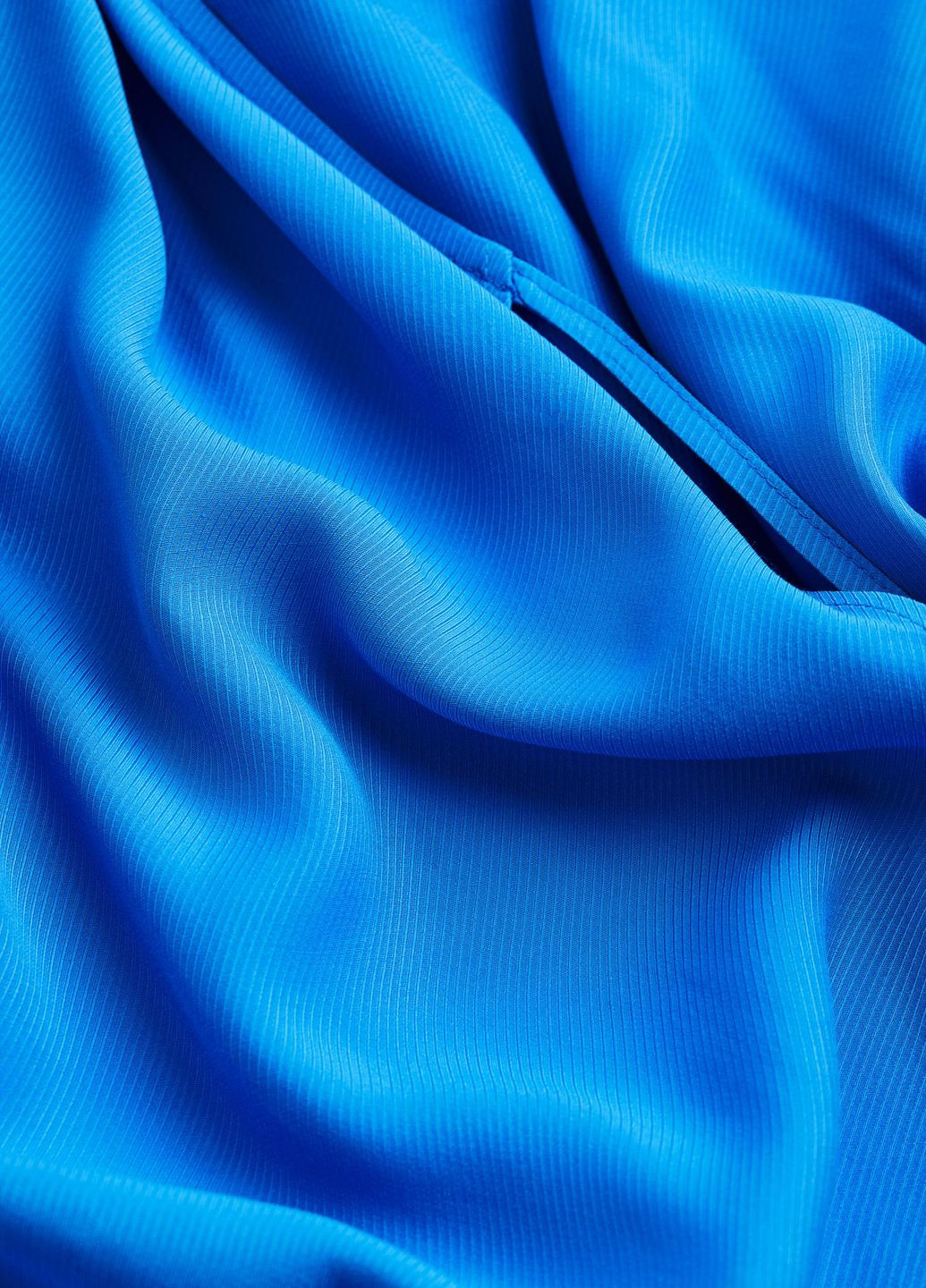 Синя повсякденний сукня H&M однотонна