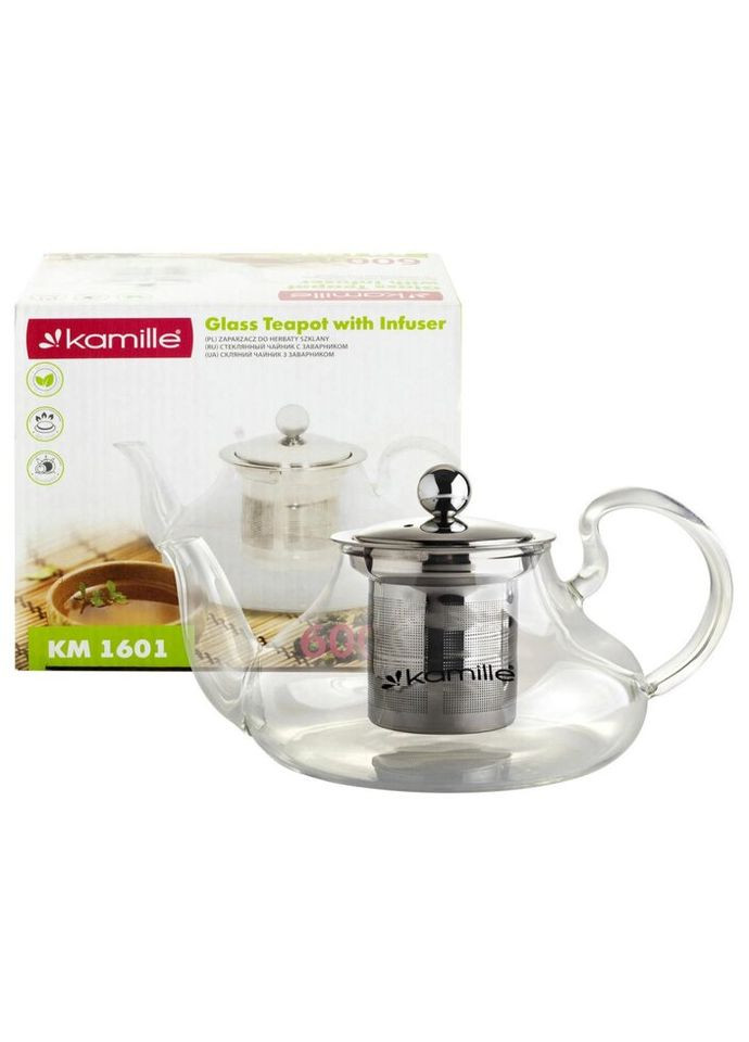 Чайник для заварювання KM-1601 600 мл Kamille (270090582)