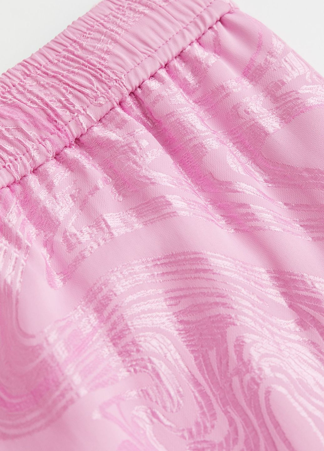 Розовые повседневный летние брюки H&M