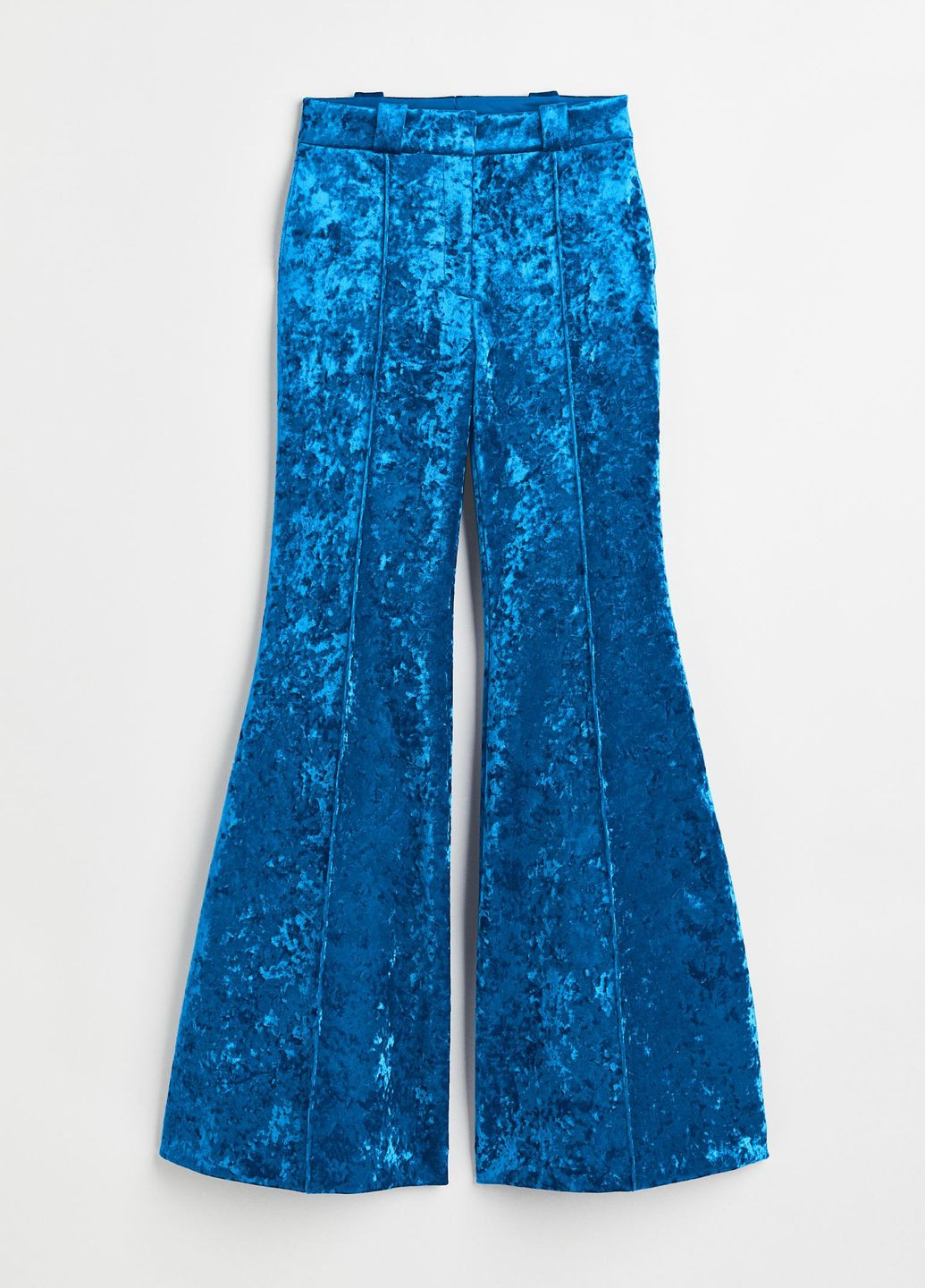 Светло-синие праздничный зимние брюки H&M Studio