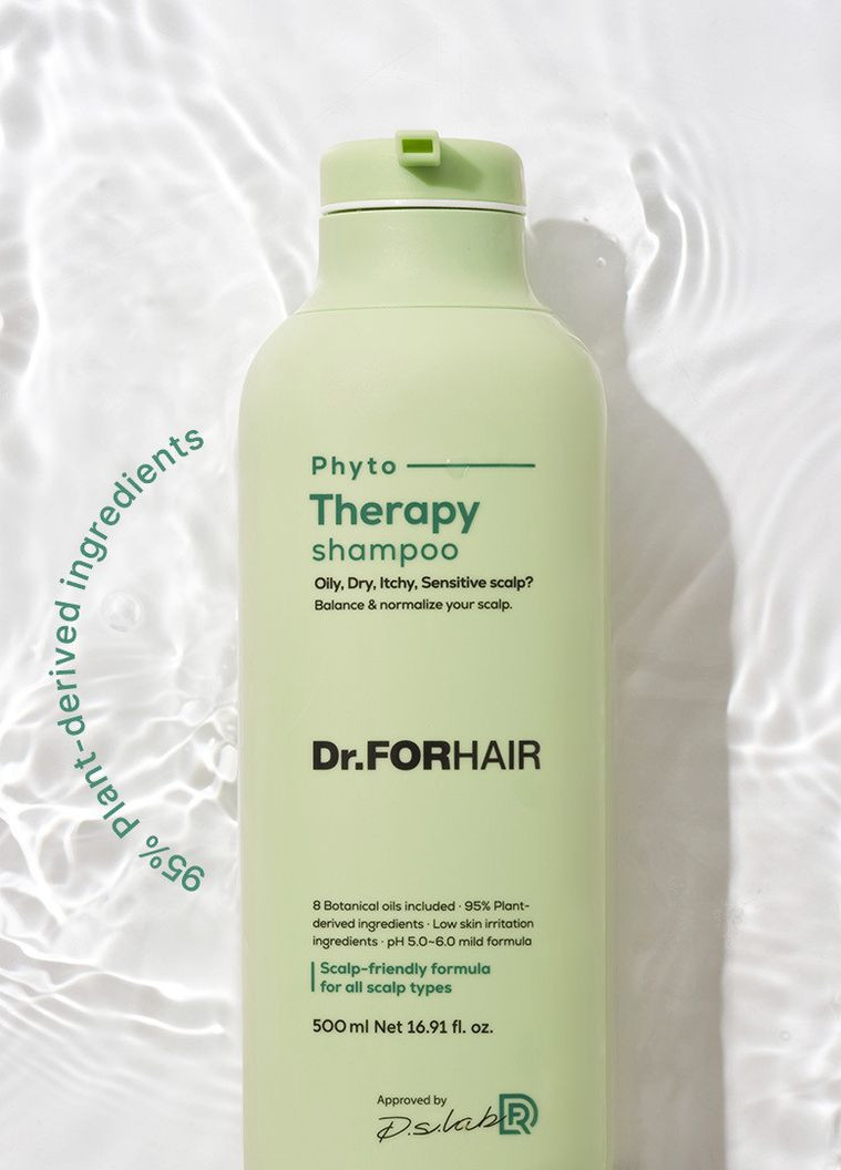 Фітотерапевтичний шампунь для чутливої шкіри голови Phyto Therapy Shampoo, 500 мл Dr.Forhair (269999475)