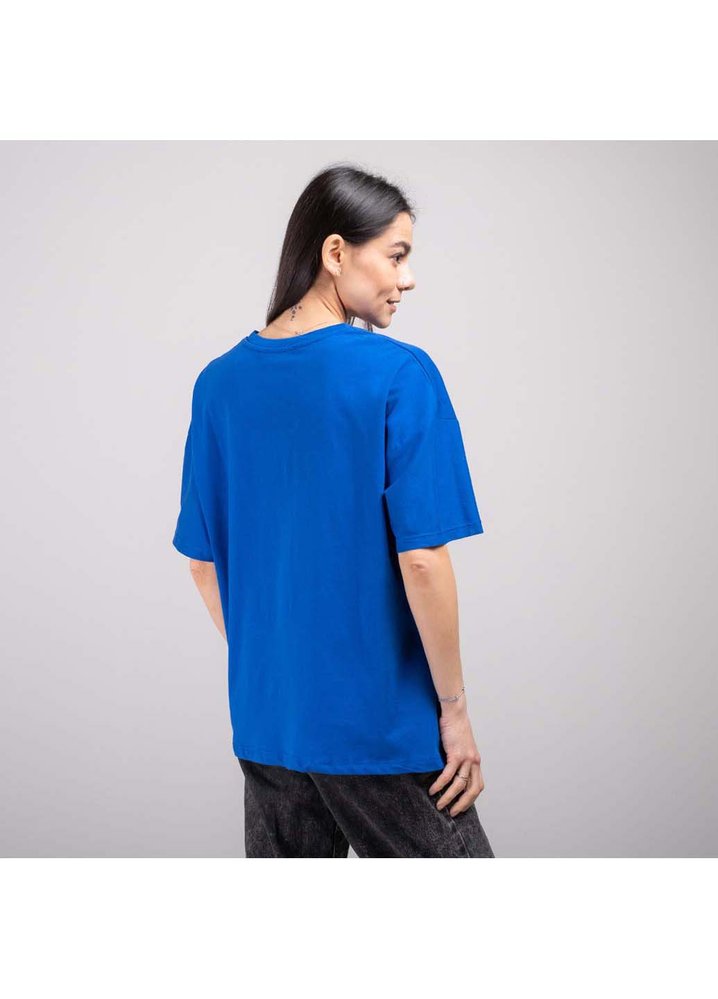 Синяя всесезон футболка Fashion 200398