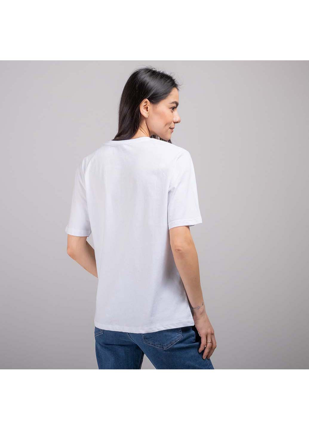 Белая всесезон футболка Fashion 200443