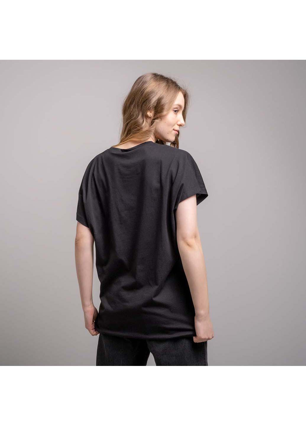 Черная демисезон футболка Fashion 200083