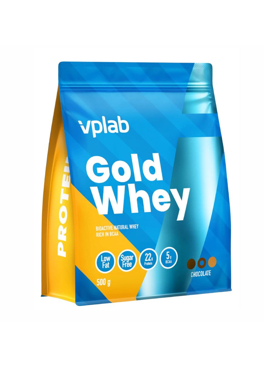 Протеин Gold Whey - 500g Chocolate VPLab Nutrition (270007886)