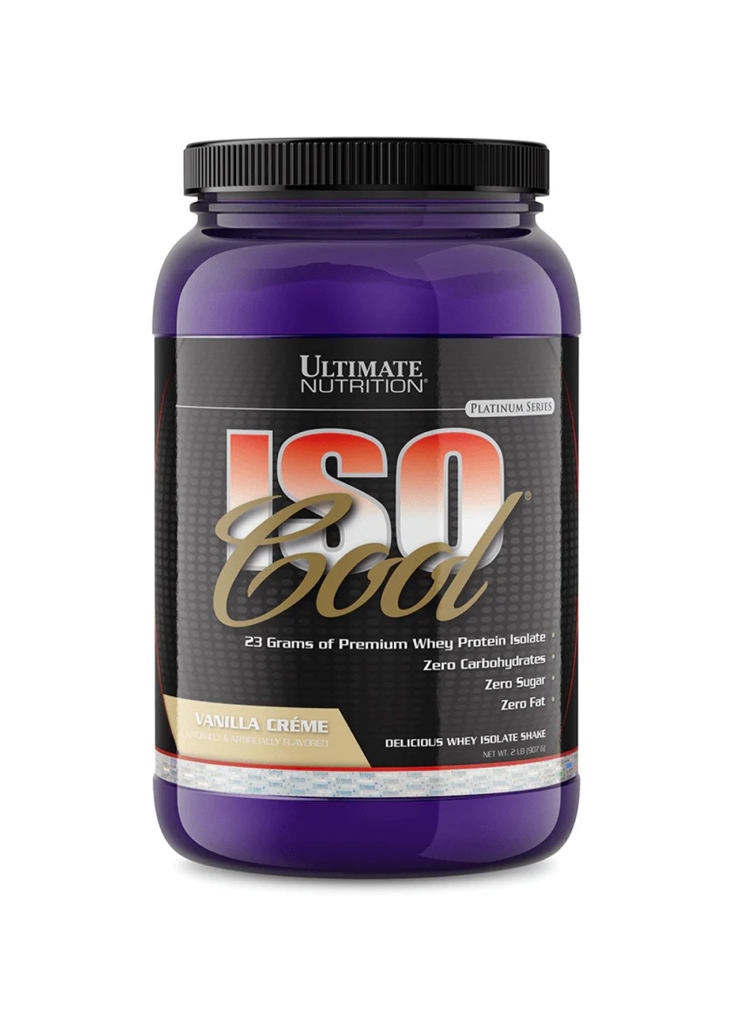 Протеин IsoCool 2lb - 907g Vanilla Creme Ultimate Nutrition (270007792)