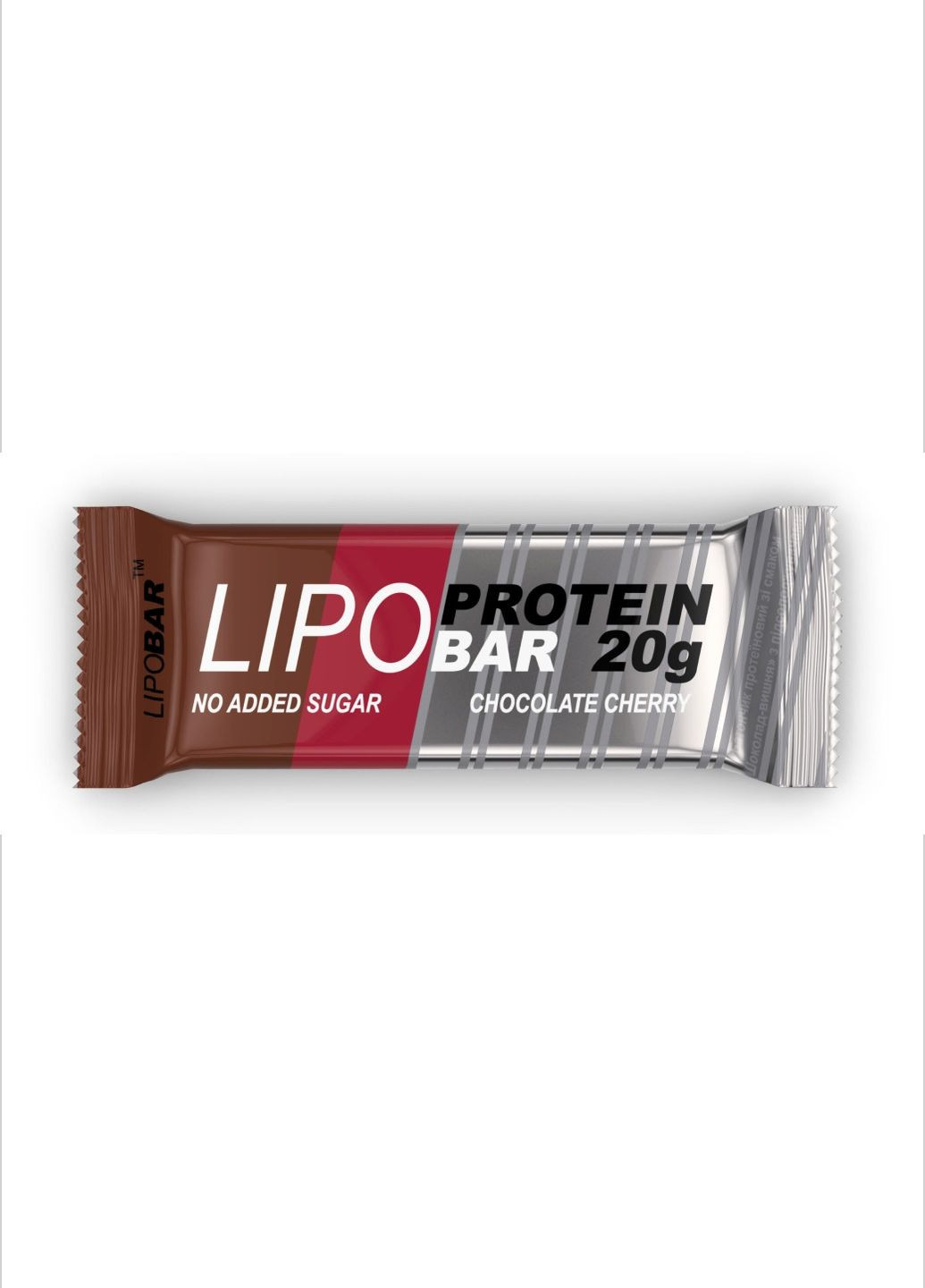Протеїнові батончики - 50g Chocolate Chery Lipobar (270007920)