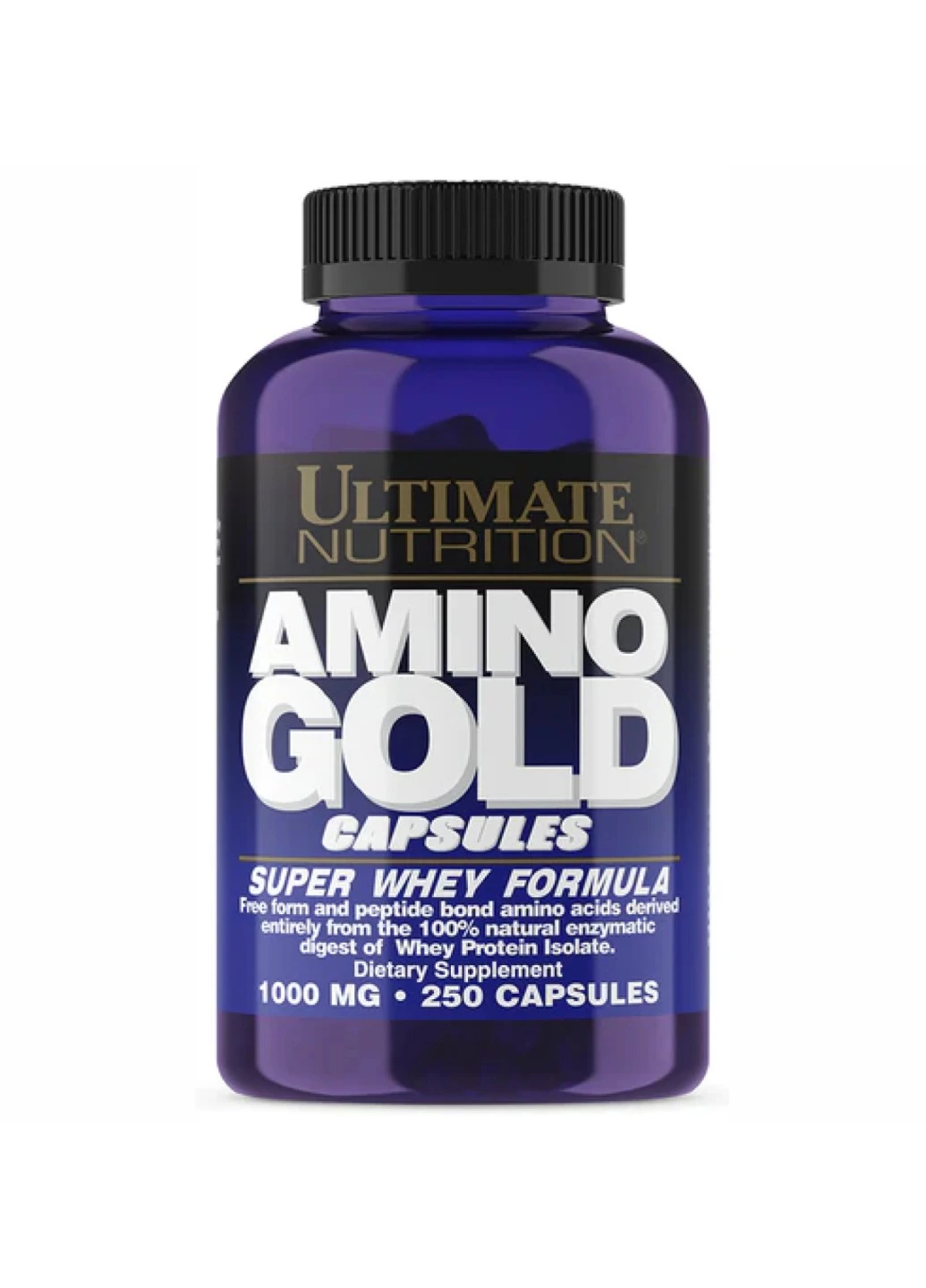 Амінокислоти для росту м'язів Amino Gold 1000 mg - 250 caps Ultimate Nutrition (270007856)