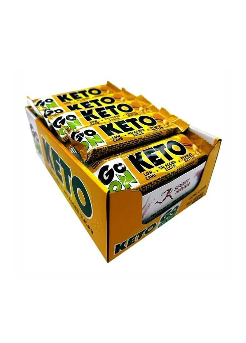 Протеїновий батончик Goon Keto Bar - 24х50g Peanut Butter Go On Nutrition (270007751)