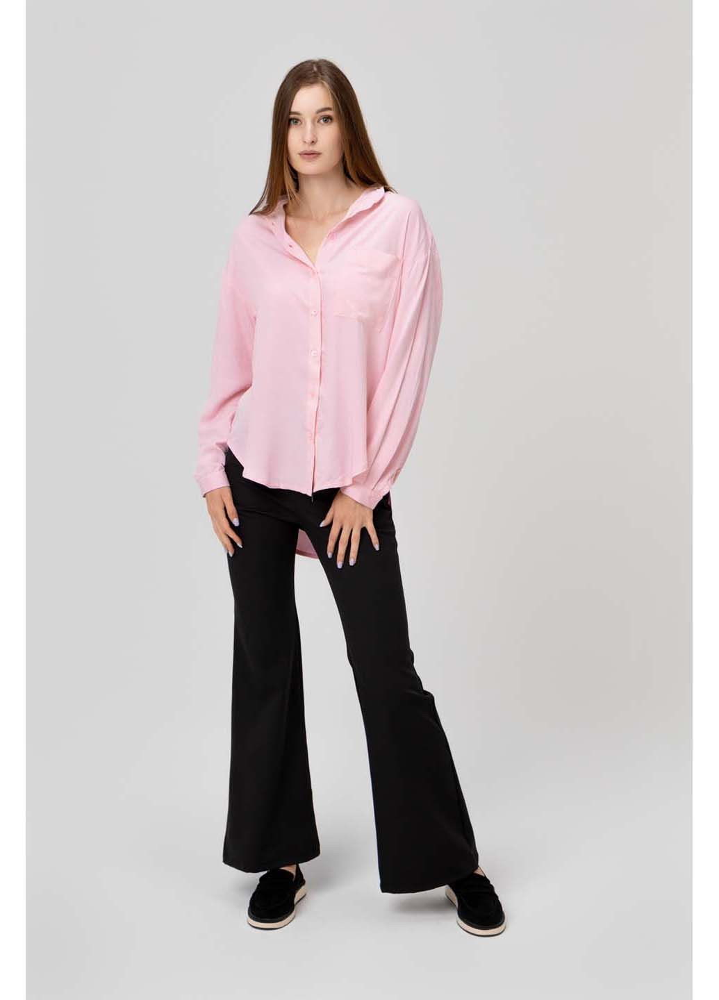 Розовая демисезонная блузка Onme