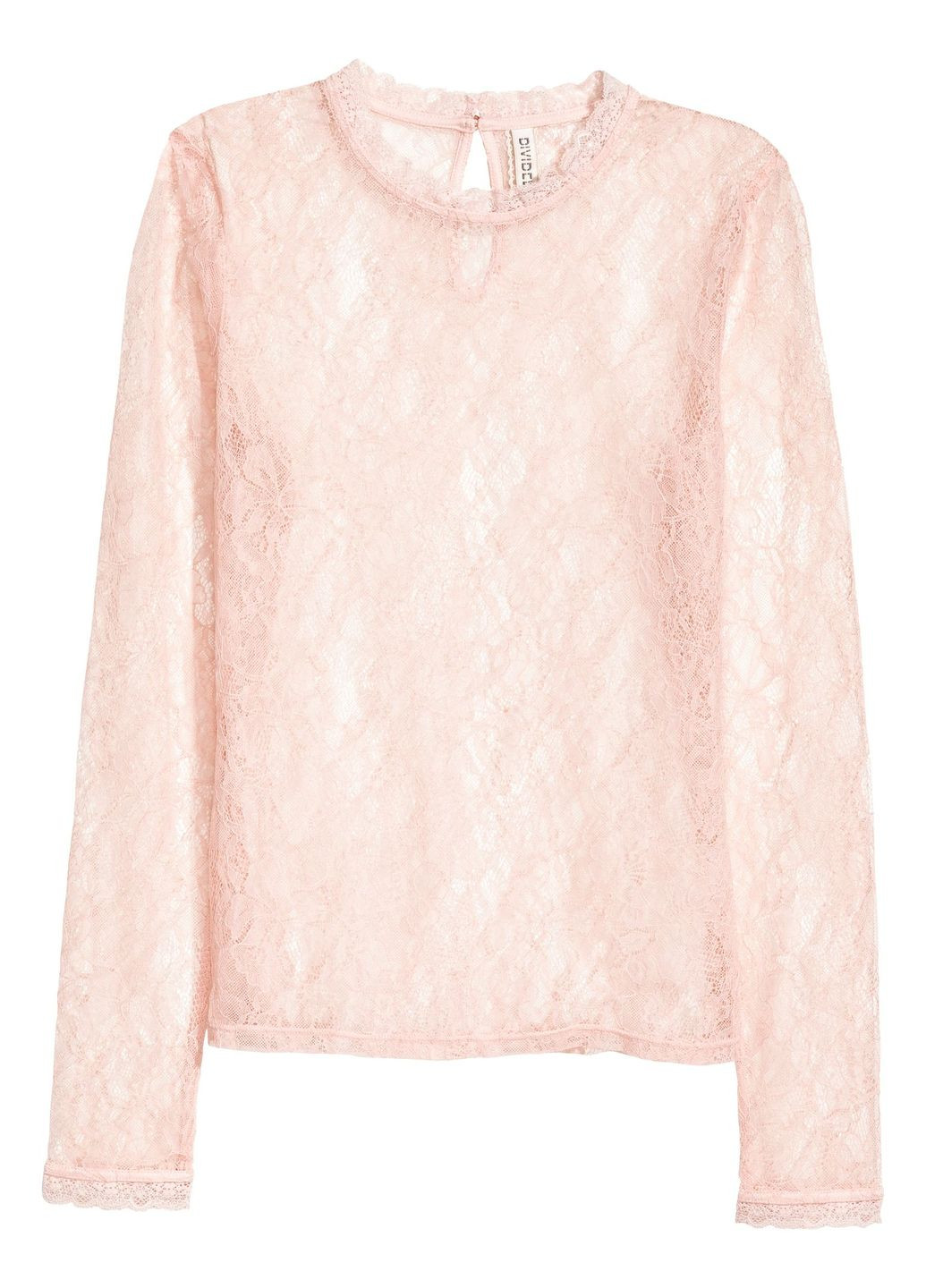Світло-рожева літня блуза H&M