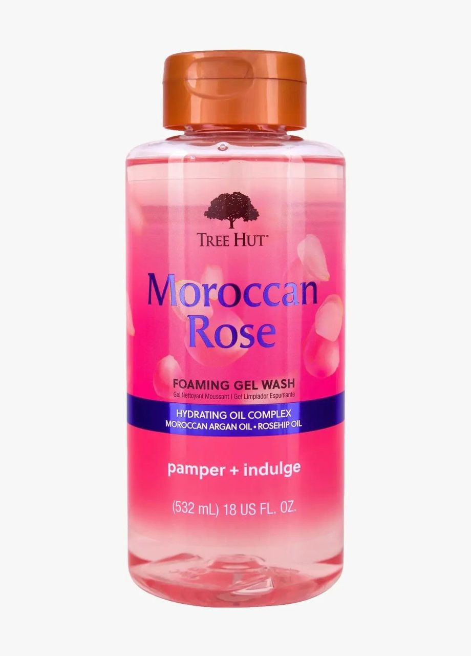 Гель для душа Marroccan Rose Foaming Gel Wash 532ml Tree Hut (270207109)